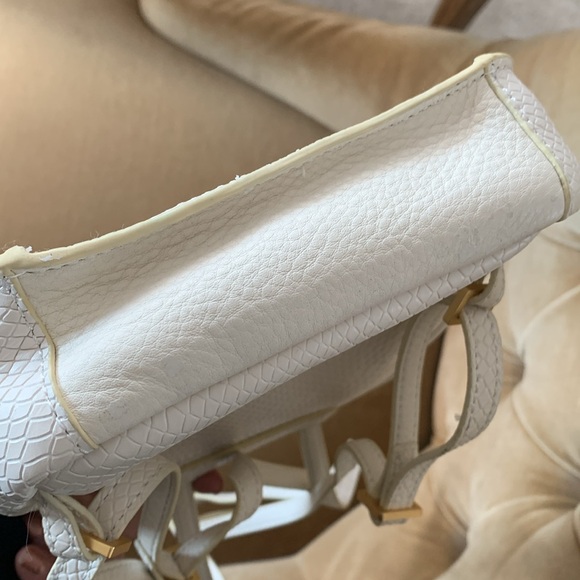 Hammitt Mini Hunter Backpack in Marshmallow with Gold Rivits - Picture 5 of 12